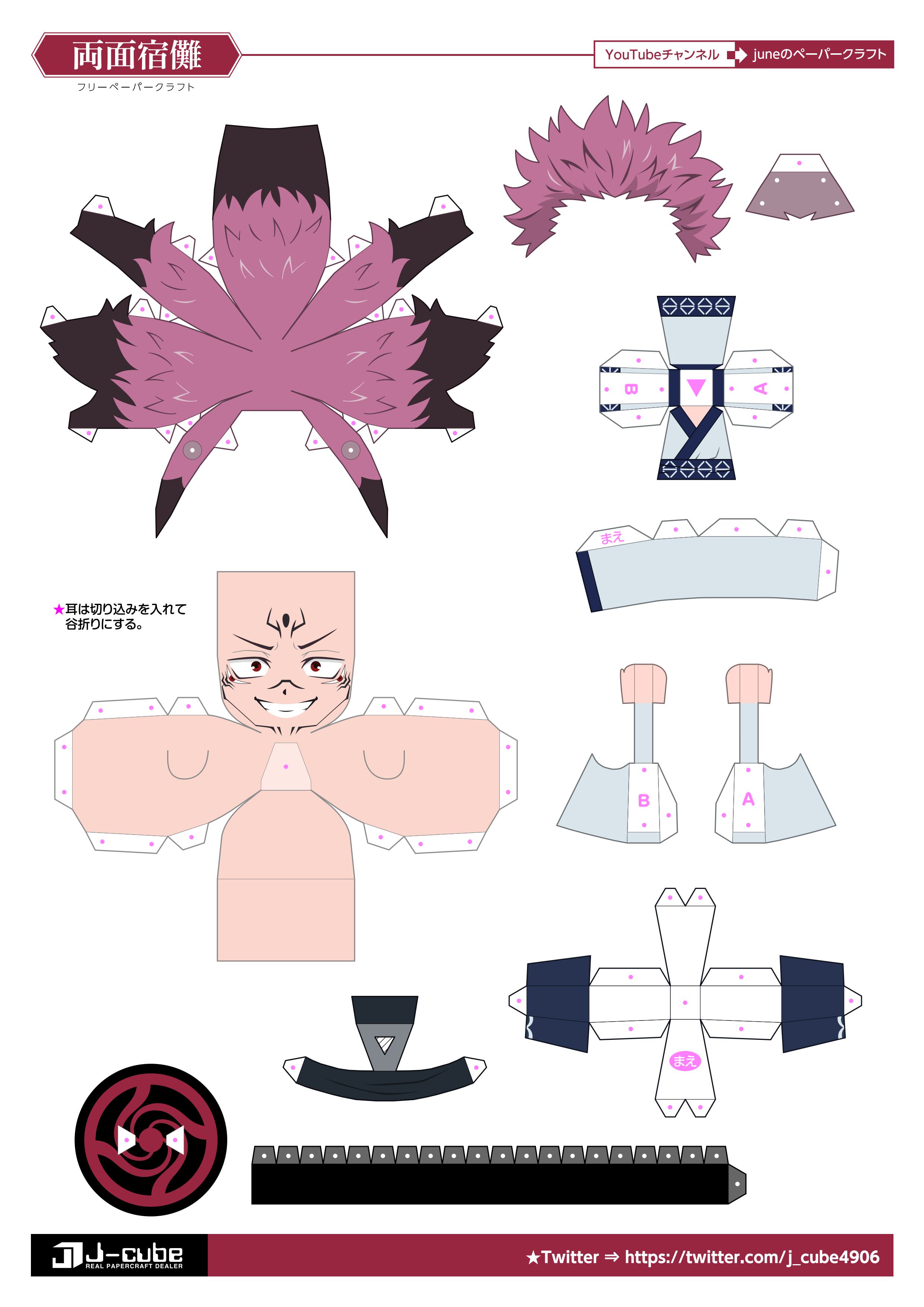 Sukuna Ryomen Template